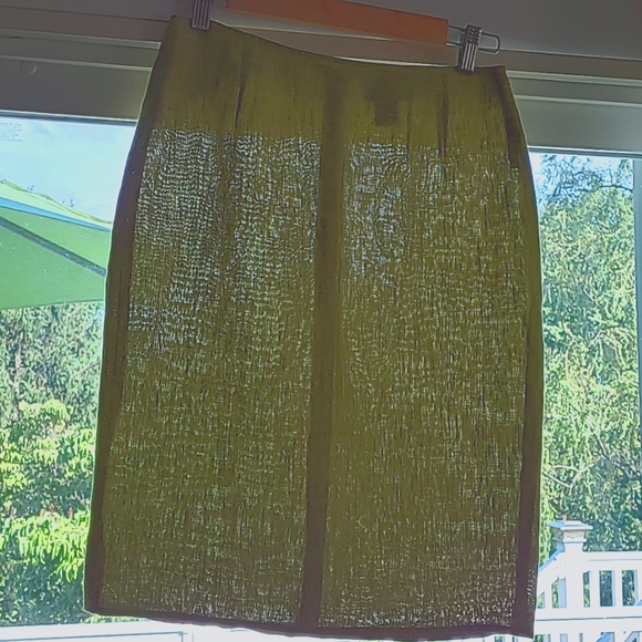 Finity Naturals 100% Linen skirt, size 4 - Picture 9 of 9